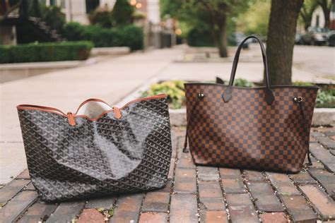 goyard vs neverfull|Goyard vs lv bags.